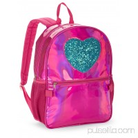 Pink Heart Backpack With Lunch Bag   567904621